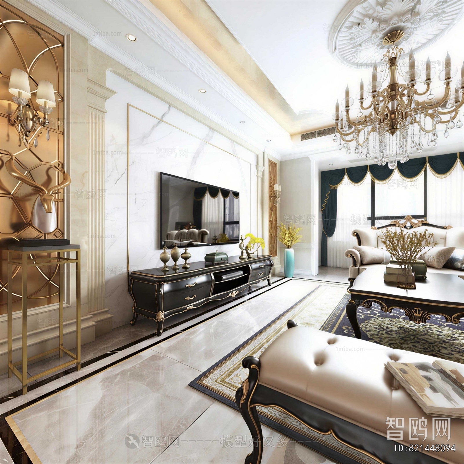 New Classical Style A Living Room