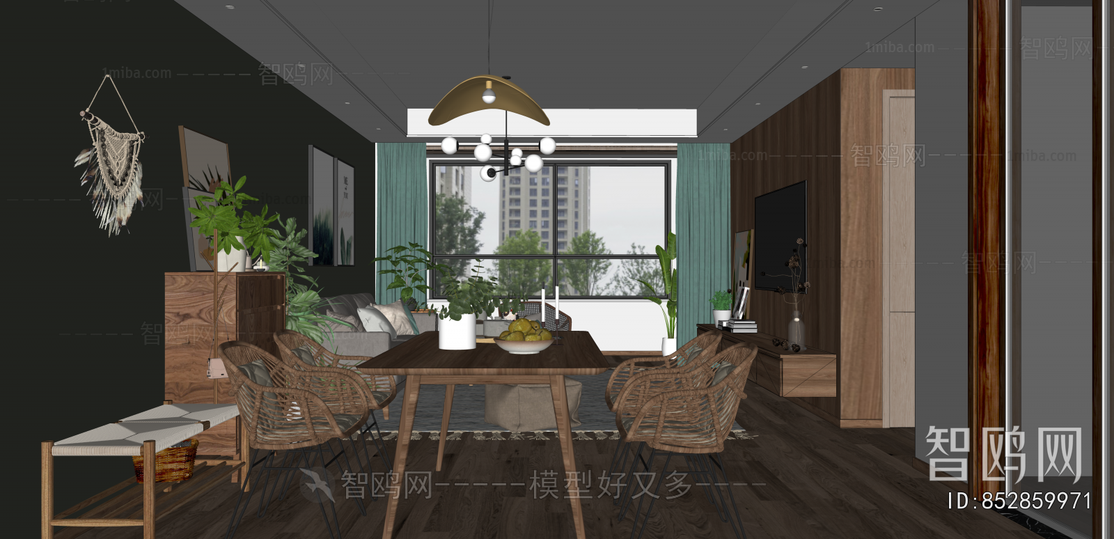 Nordic Style A Living Room