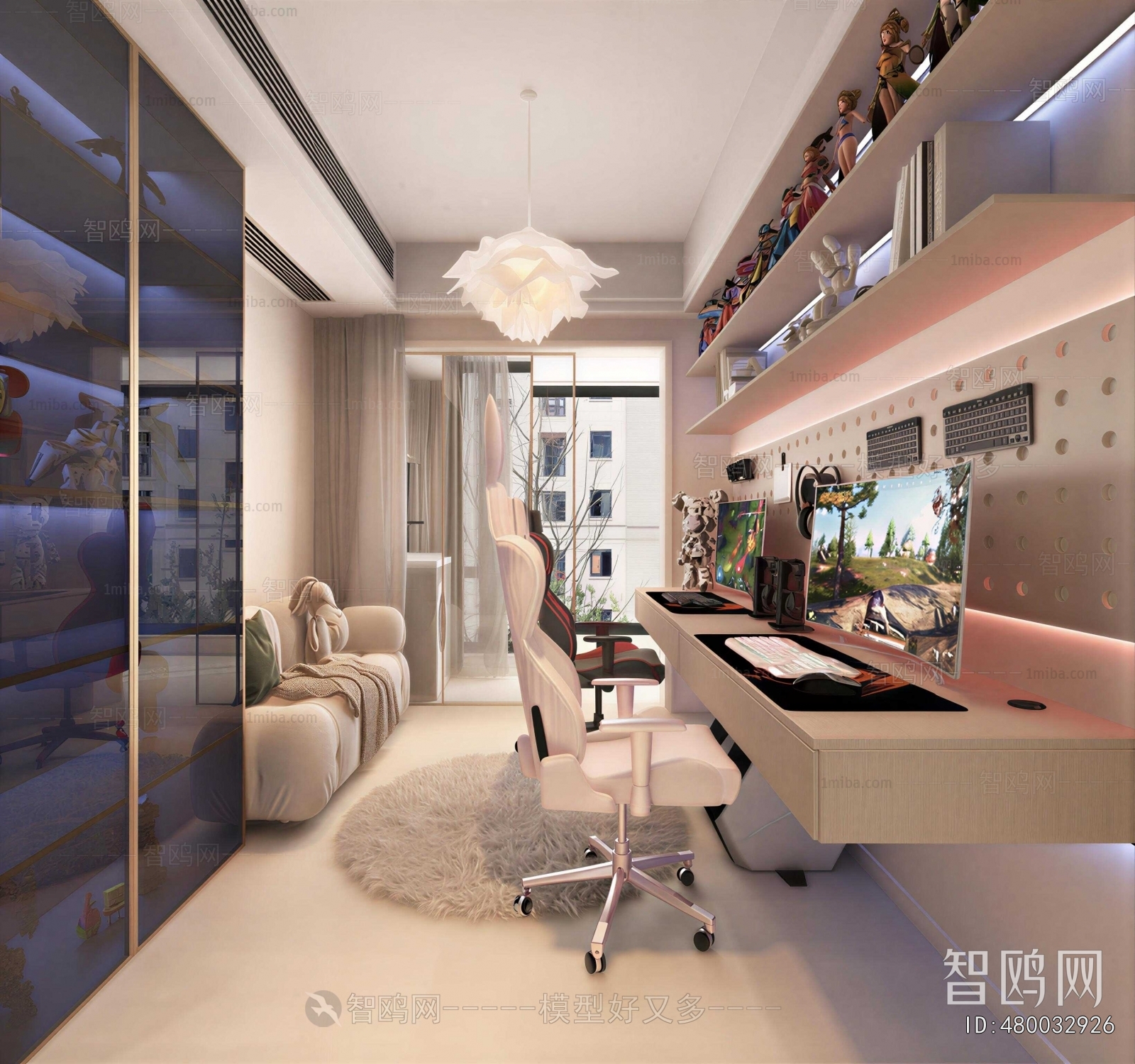 Modern E-sports Room