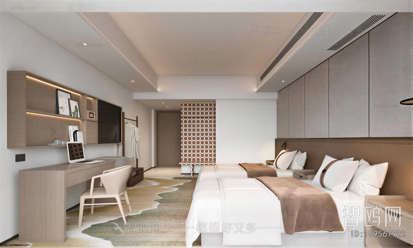Modern Guest Room