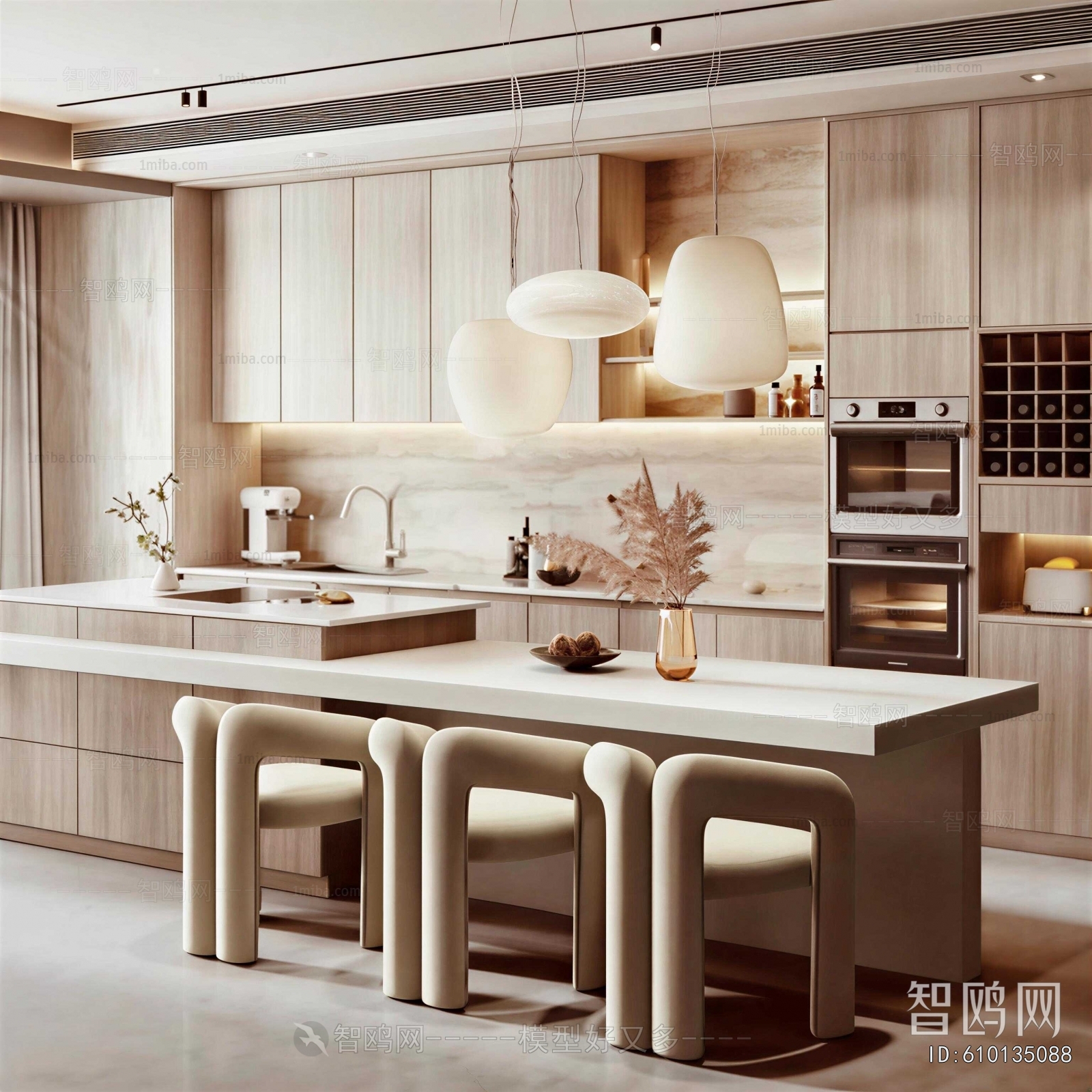 Modern Open Kitchen