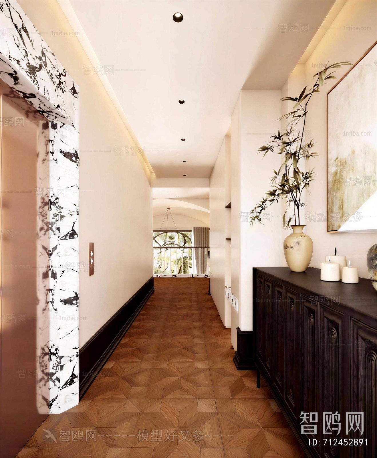 Modern Hallway