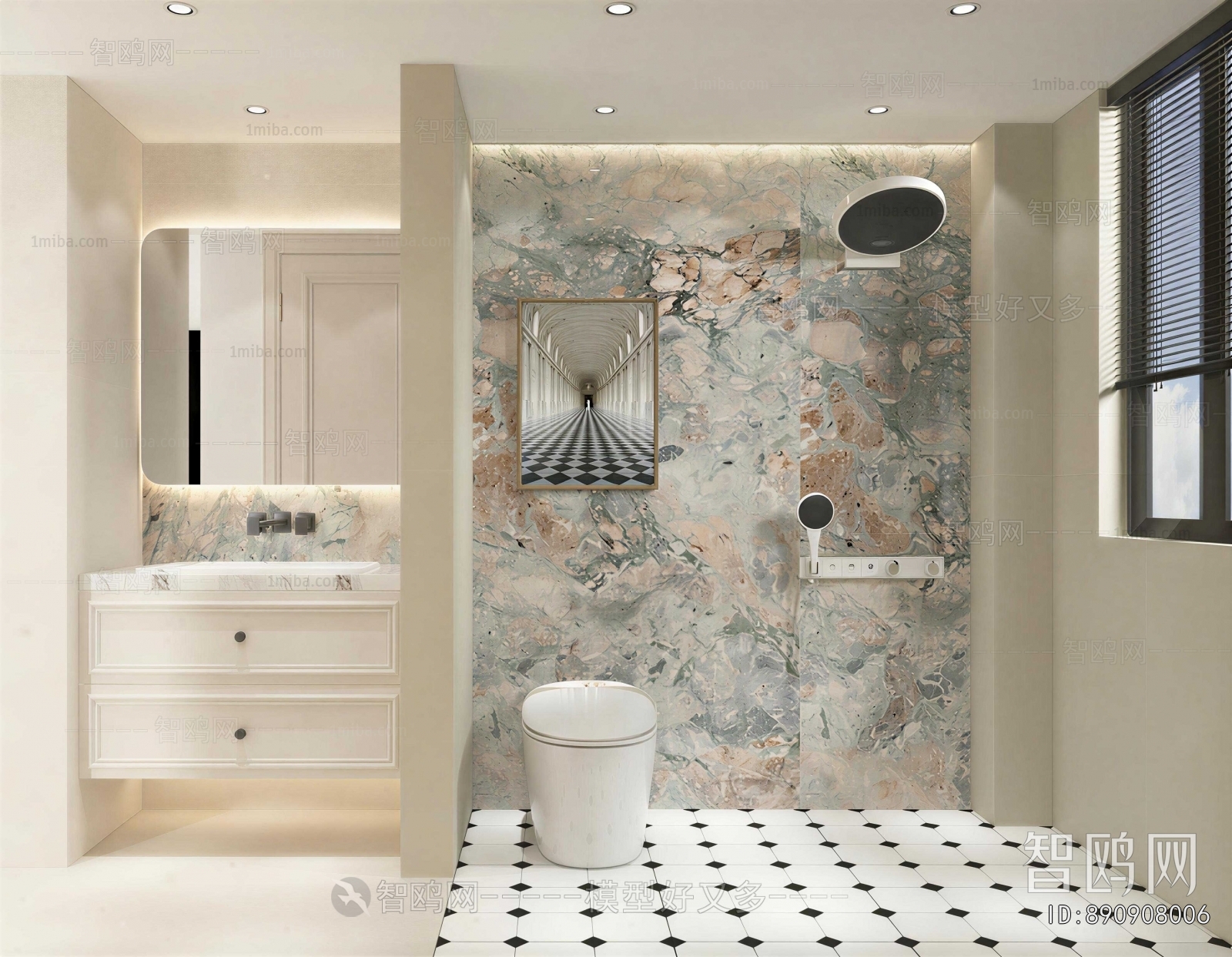 French Style TOILET