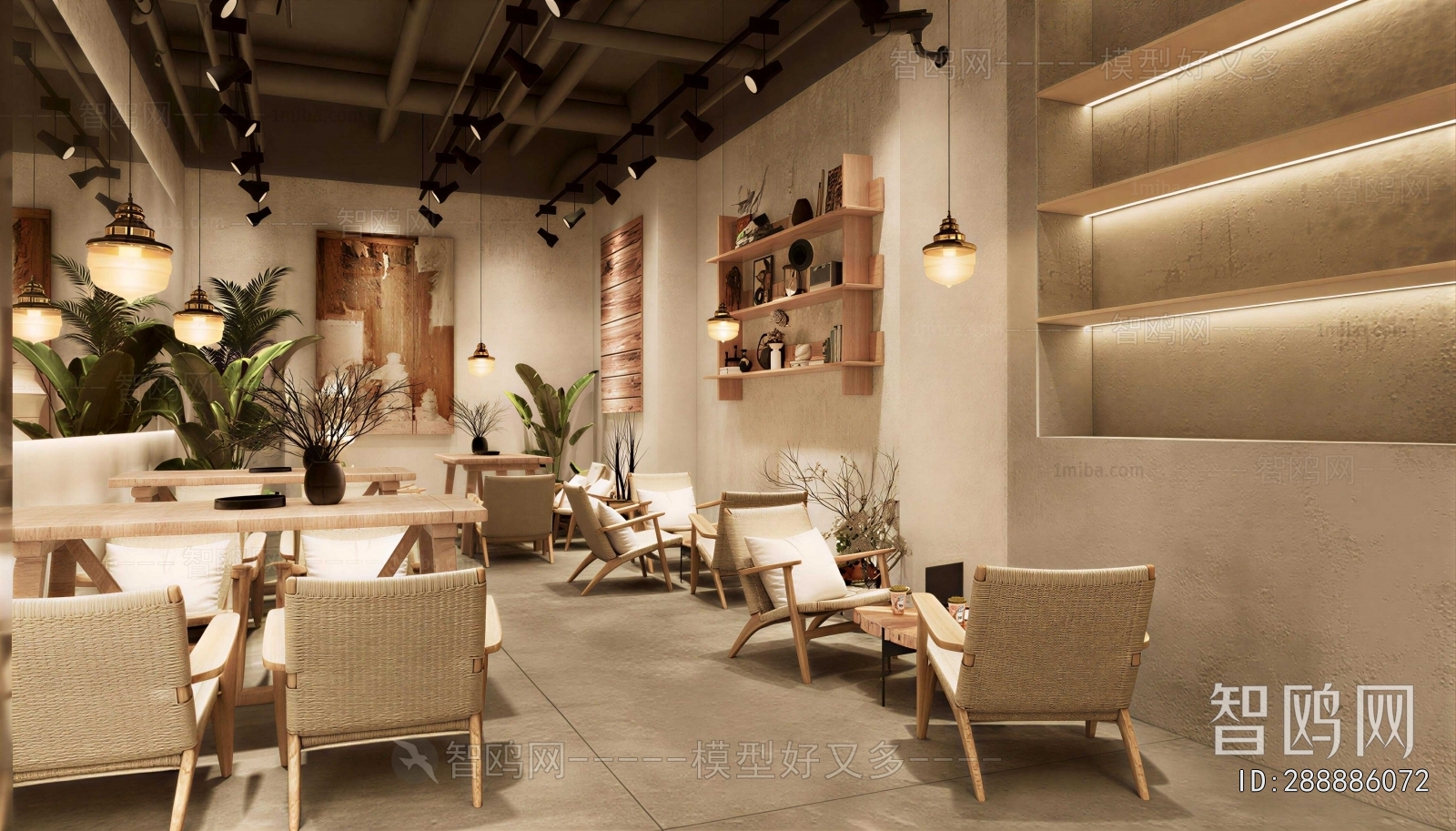 Wabi-sabi Style Cafe