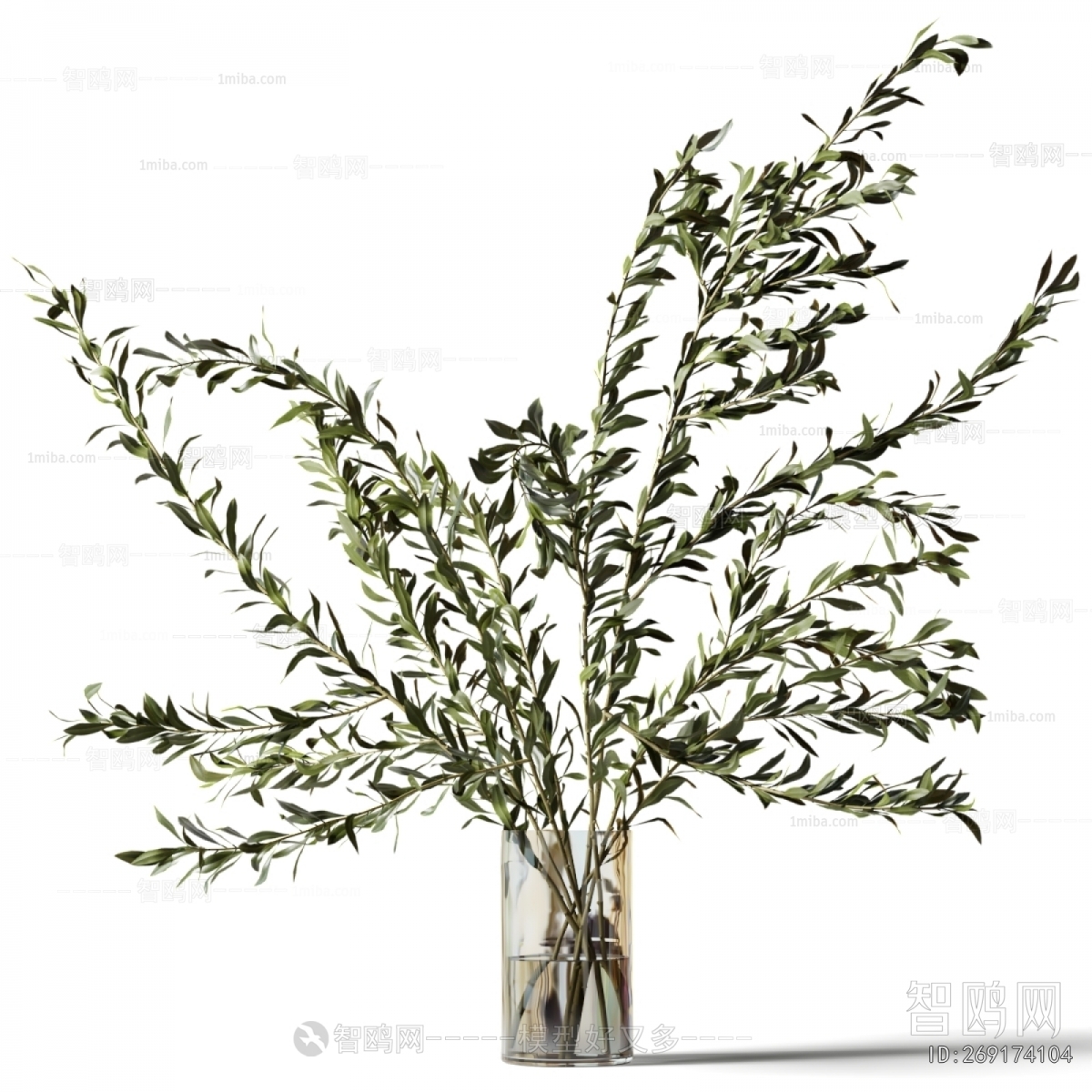 Modern Aquatic Green Plant