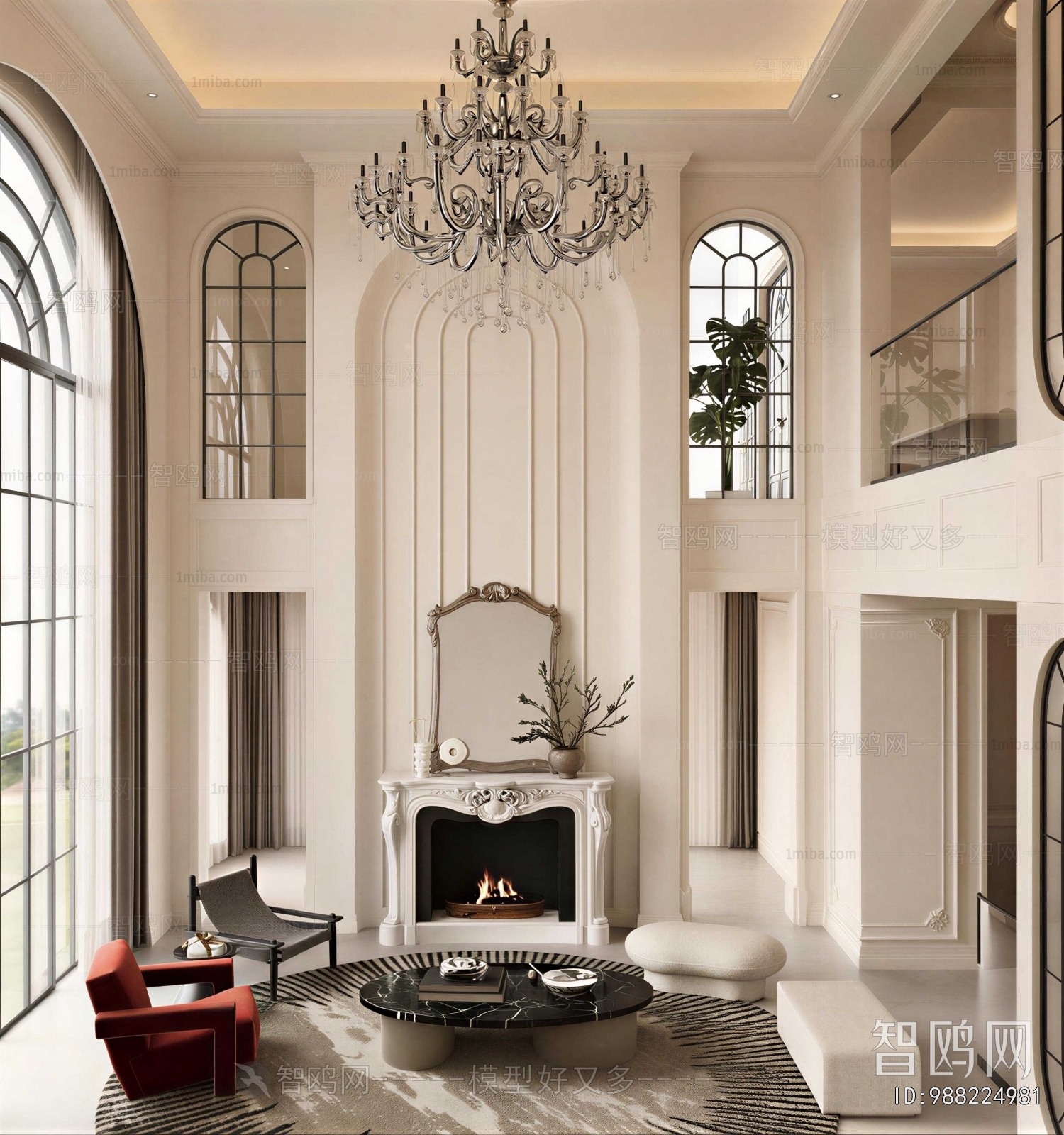 French Style A Living Room