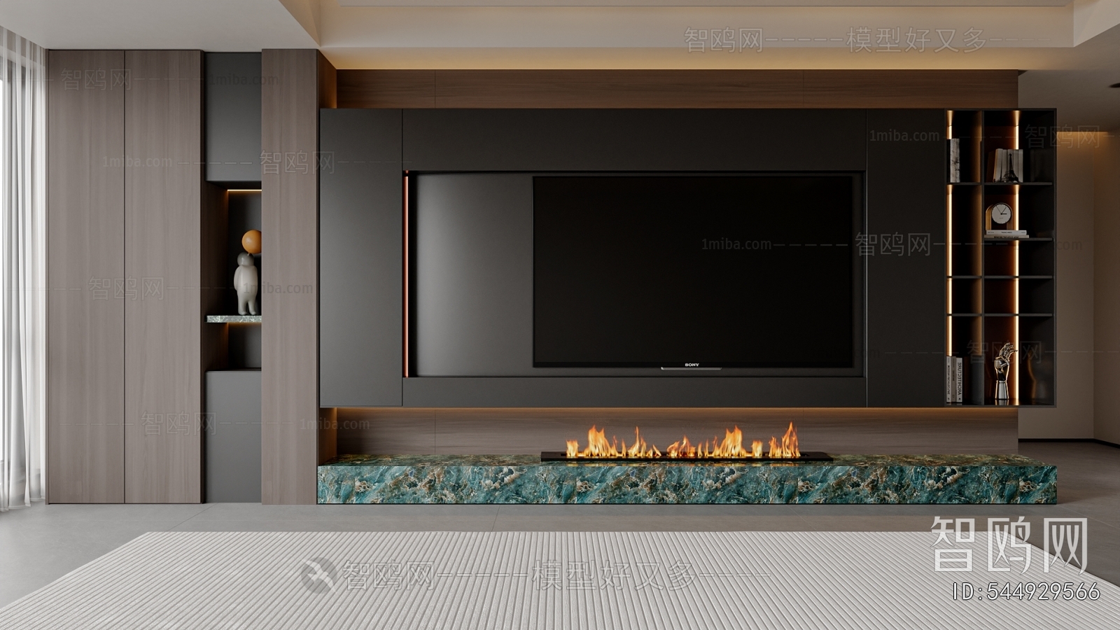 Modern TV Wall