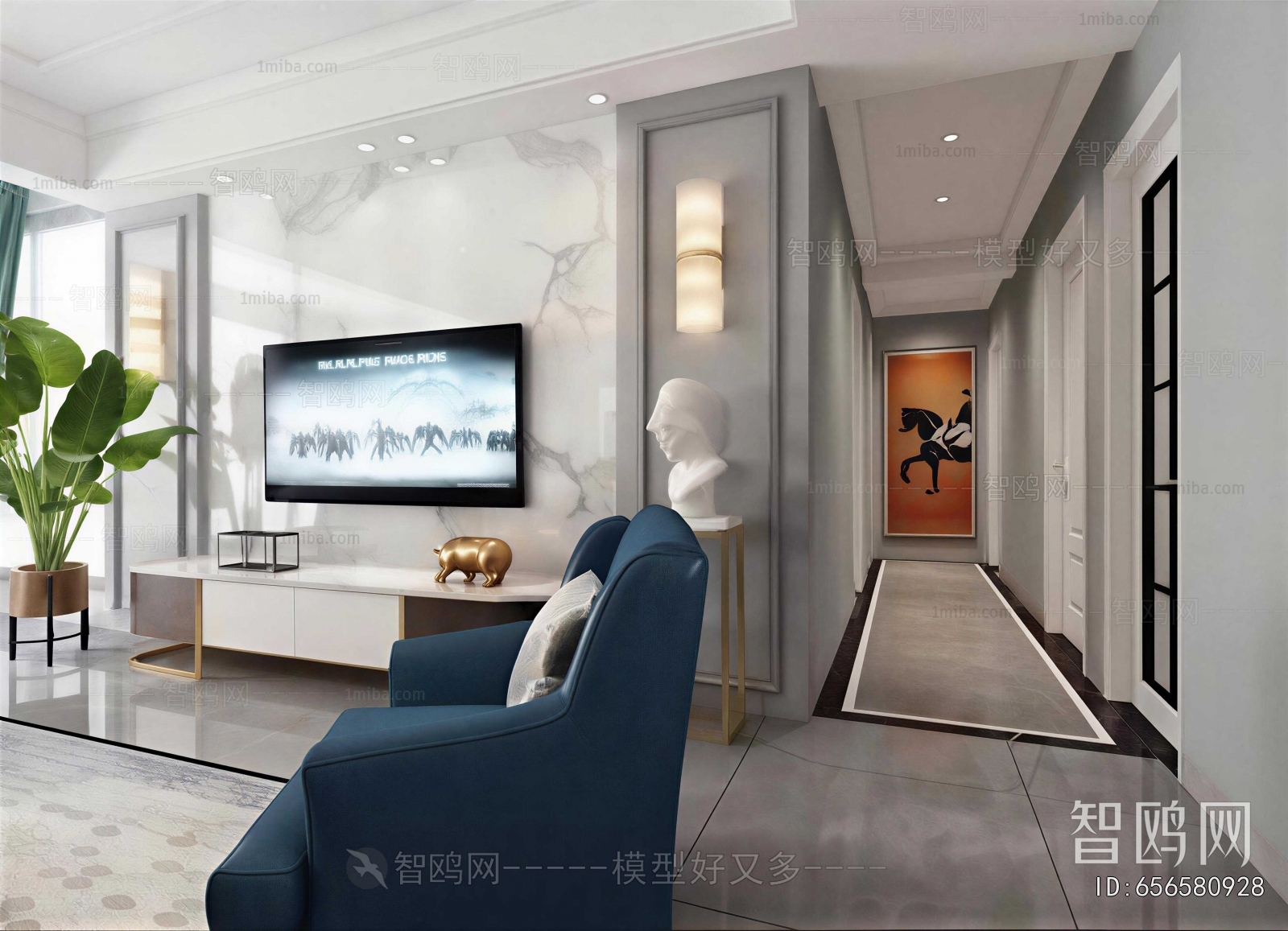 Modern A Living Room
