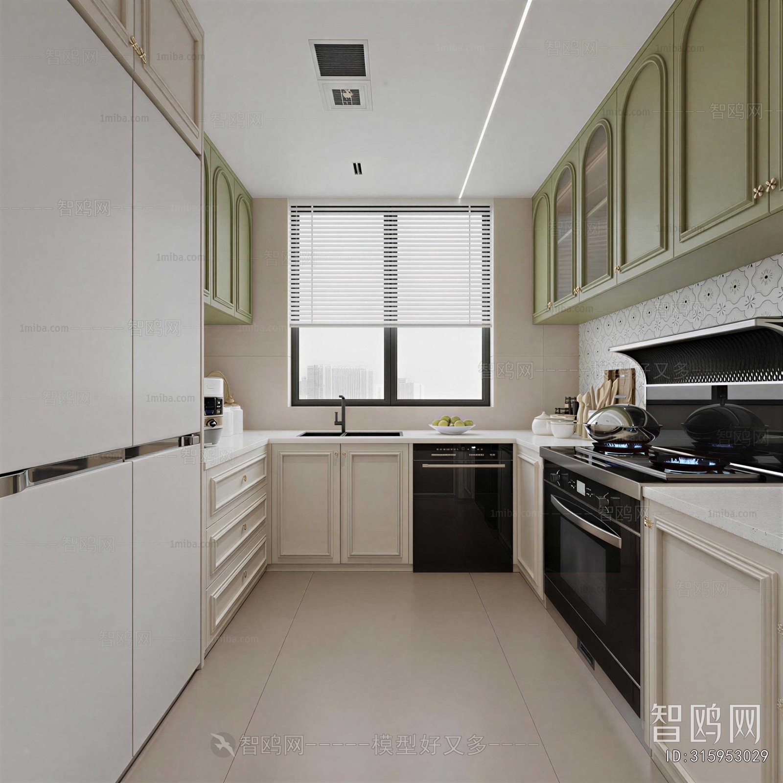 French Style The Kitchen