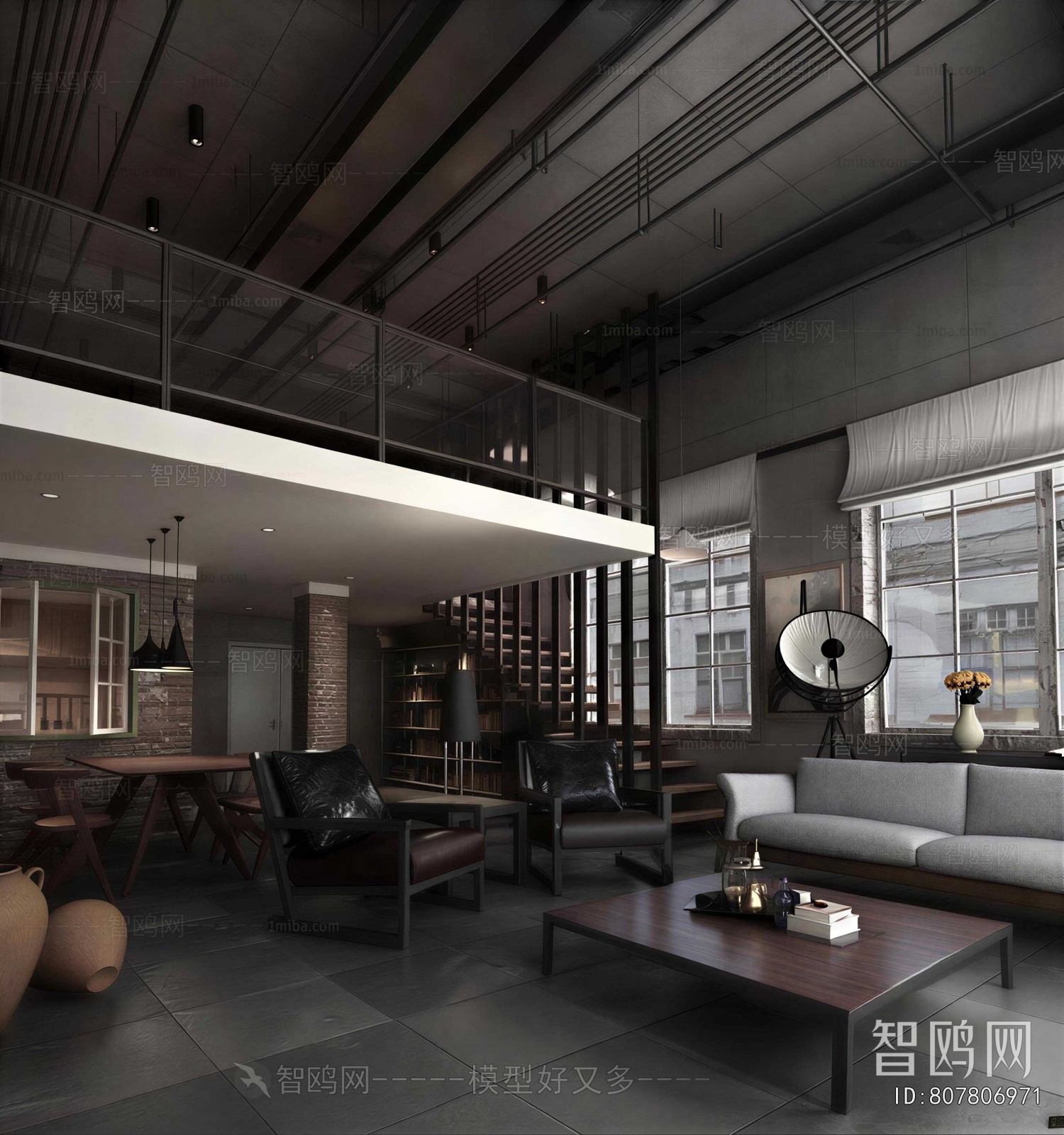 Industrial Style Apartment