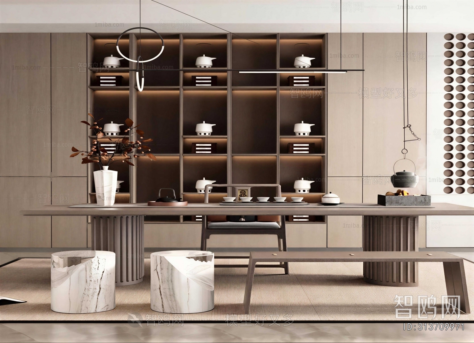 New Chinese Style Tea House