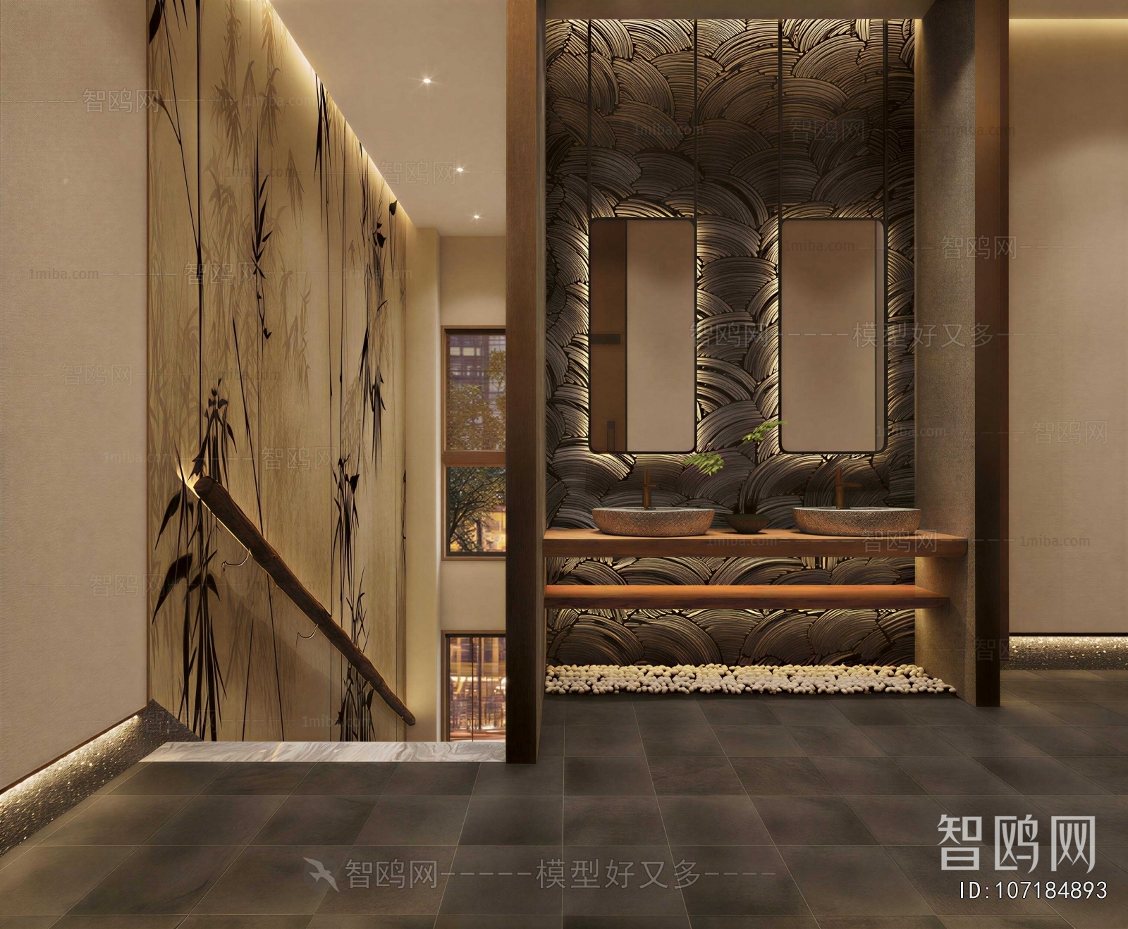 New Chinese Style Public Toilet