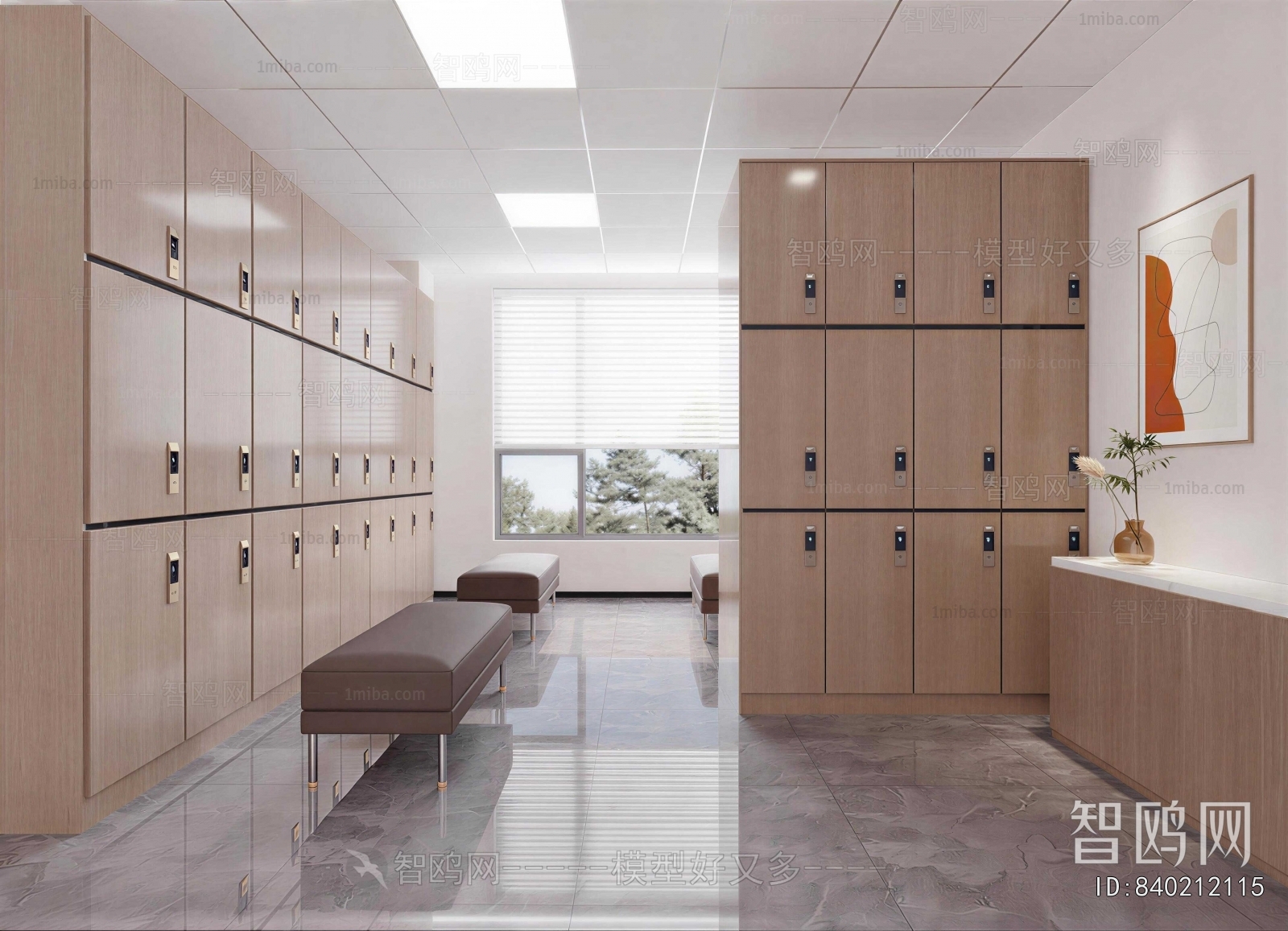 Modern Public Toilet