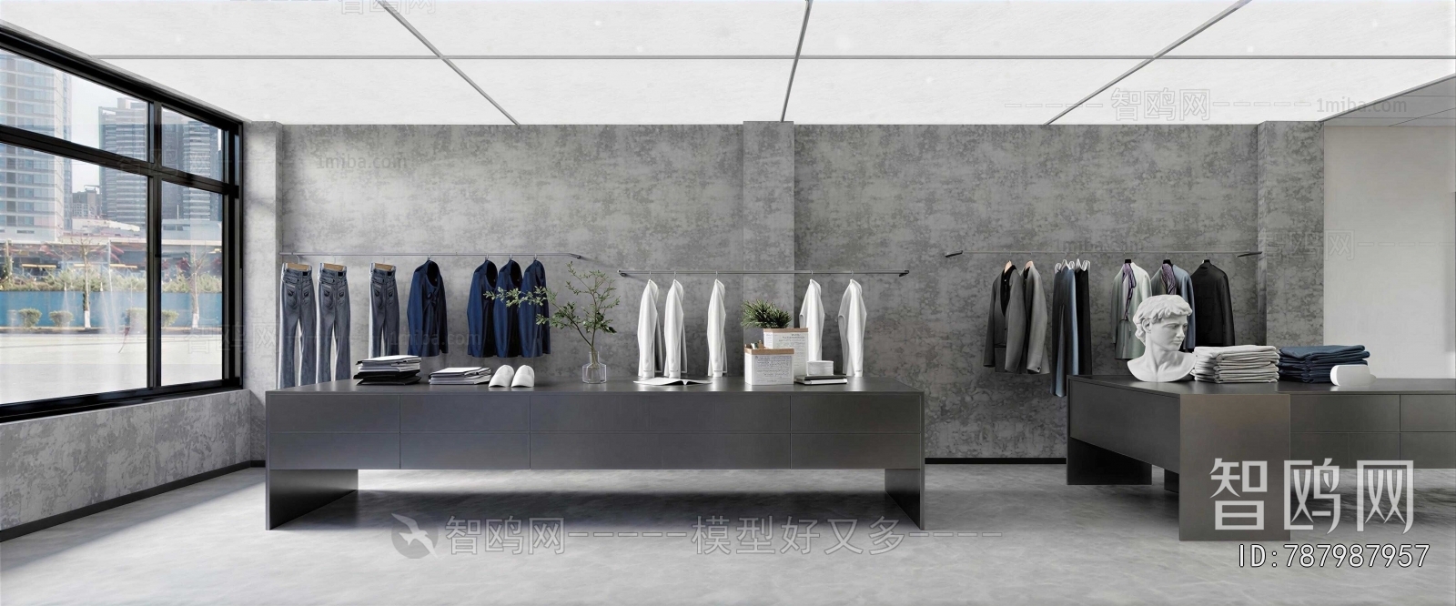 Modern Clothing Store