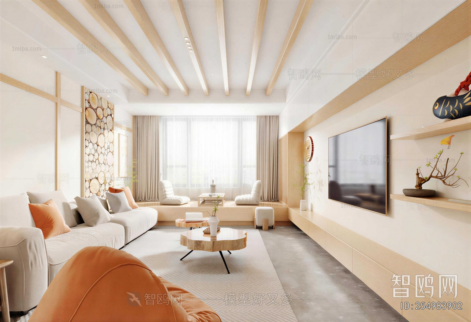 Japanese Style A Living Room