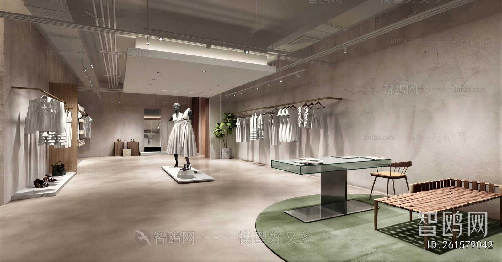 Modern Clothing Store