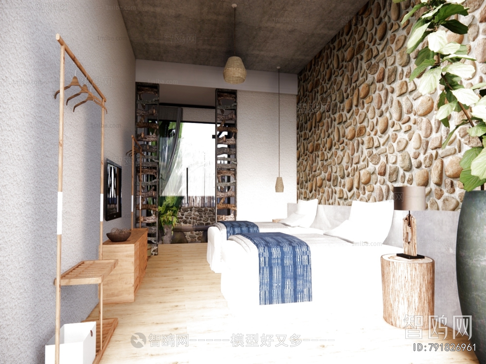 New Chinese Style Guest Room