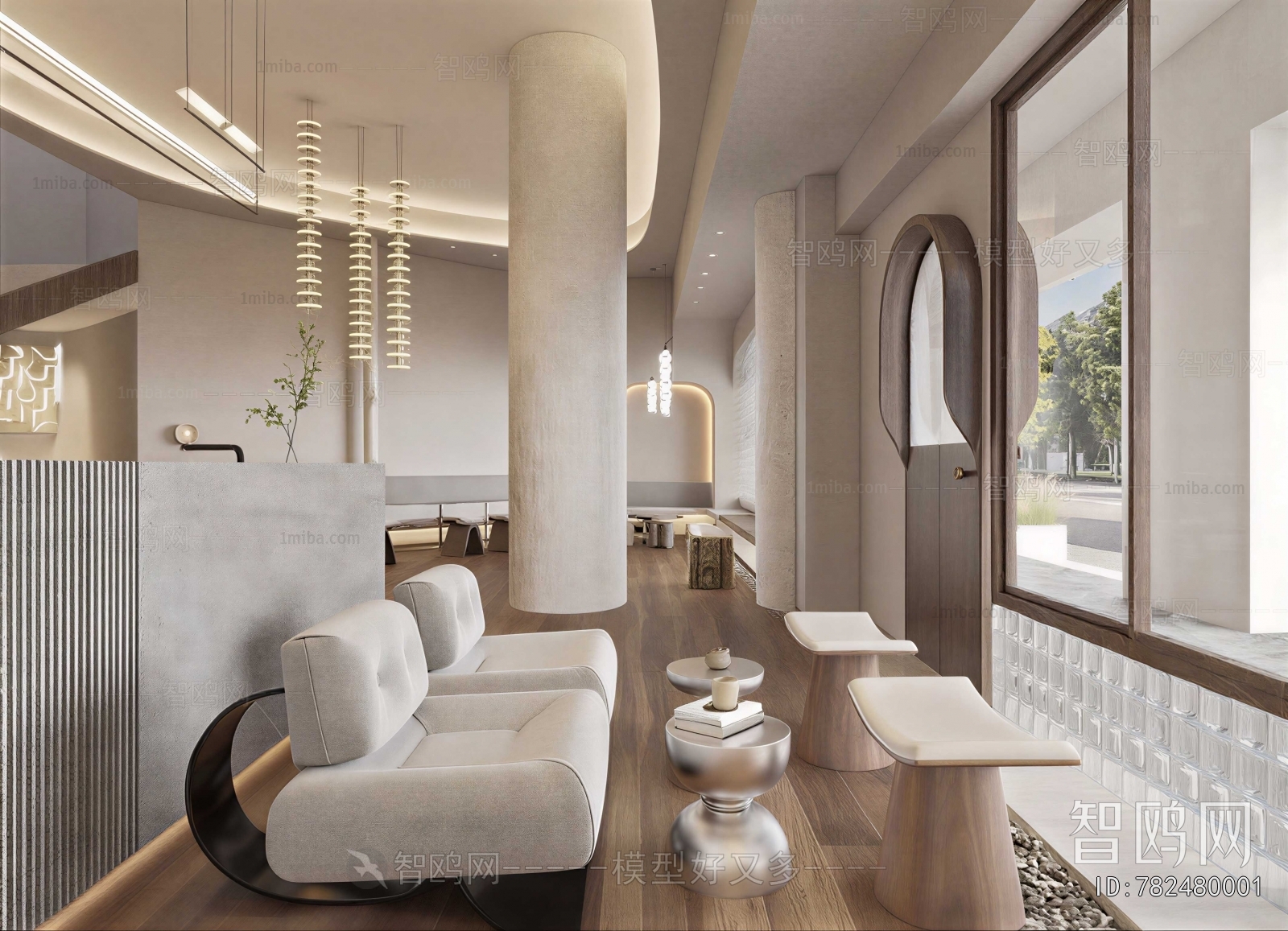 Modern Office Rest Area