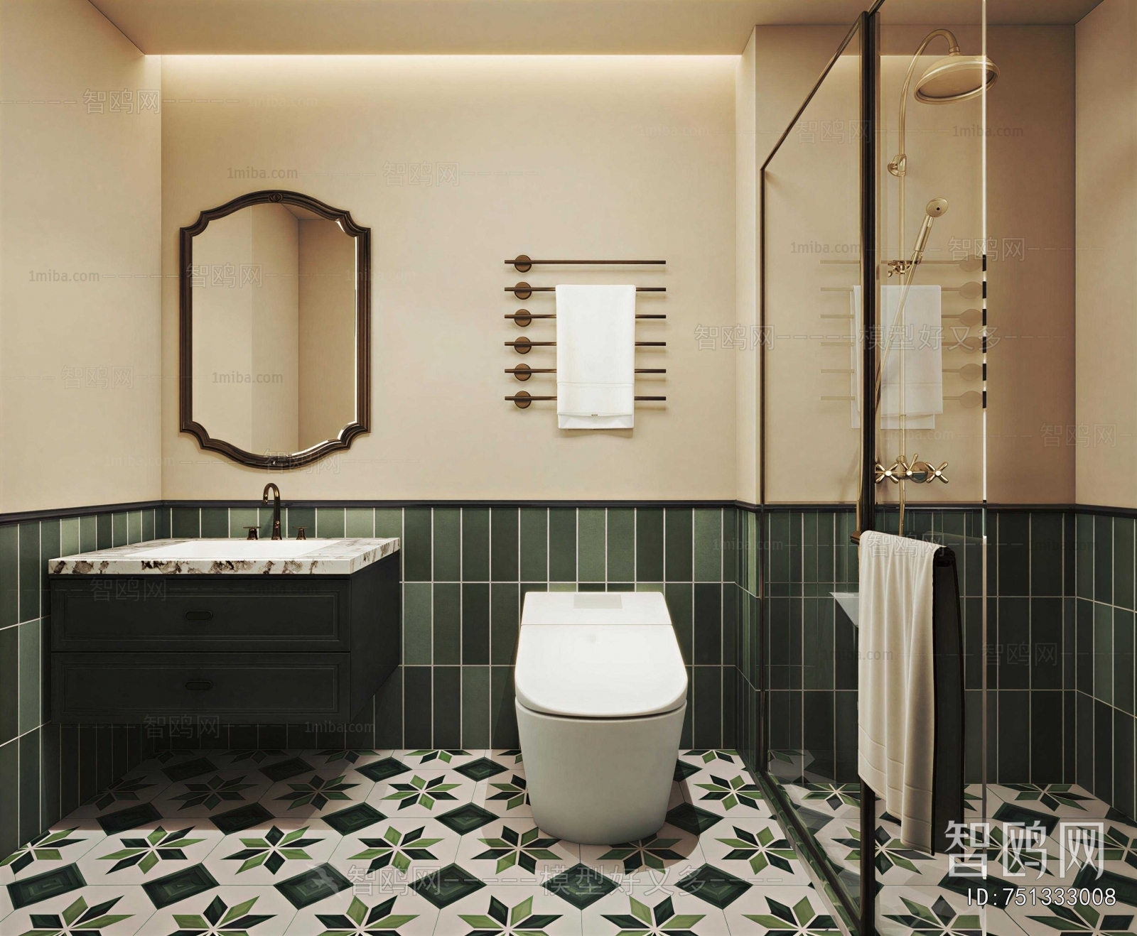French Style TOILET