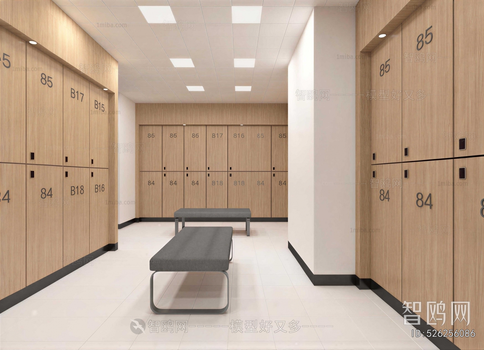 Modern Changing Room