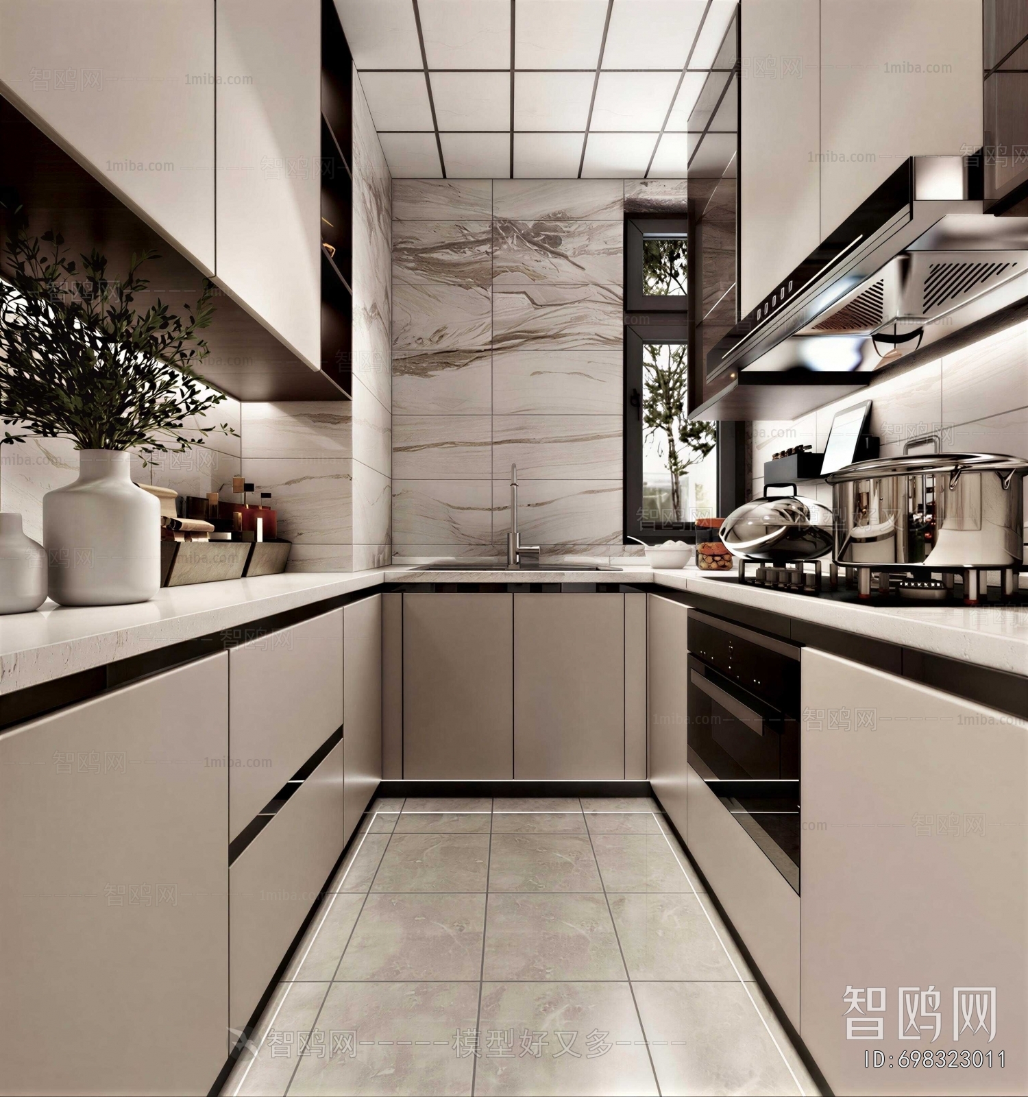 Modern The Kitchen