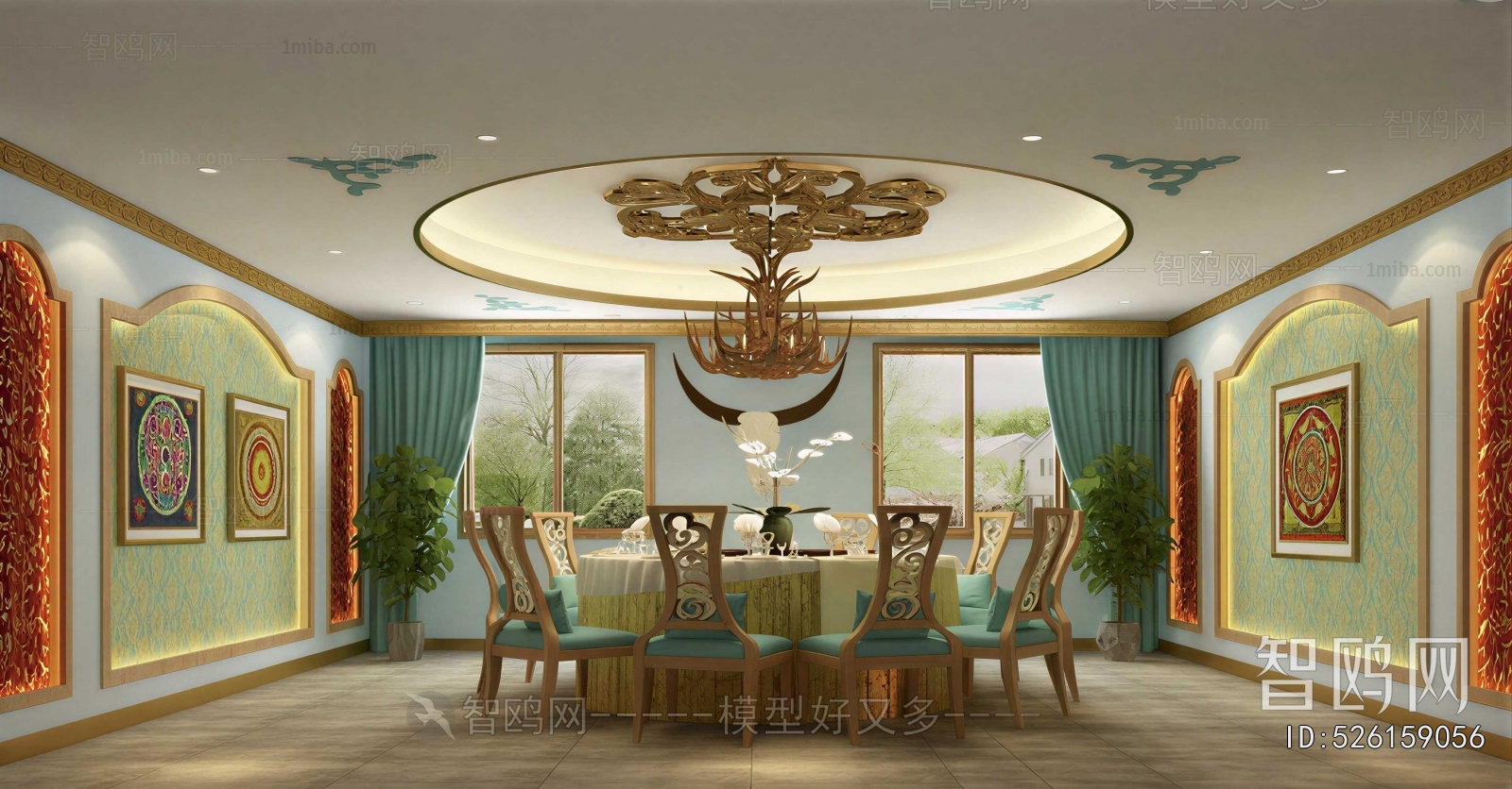New Chinese Style Restaurant Box