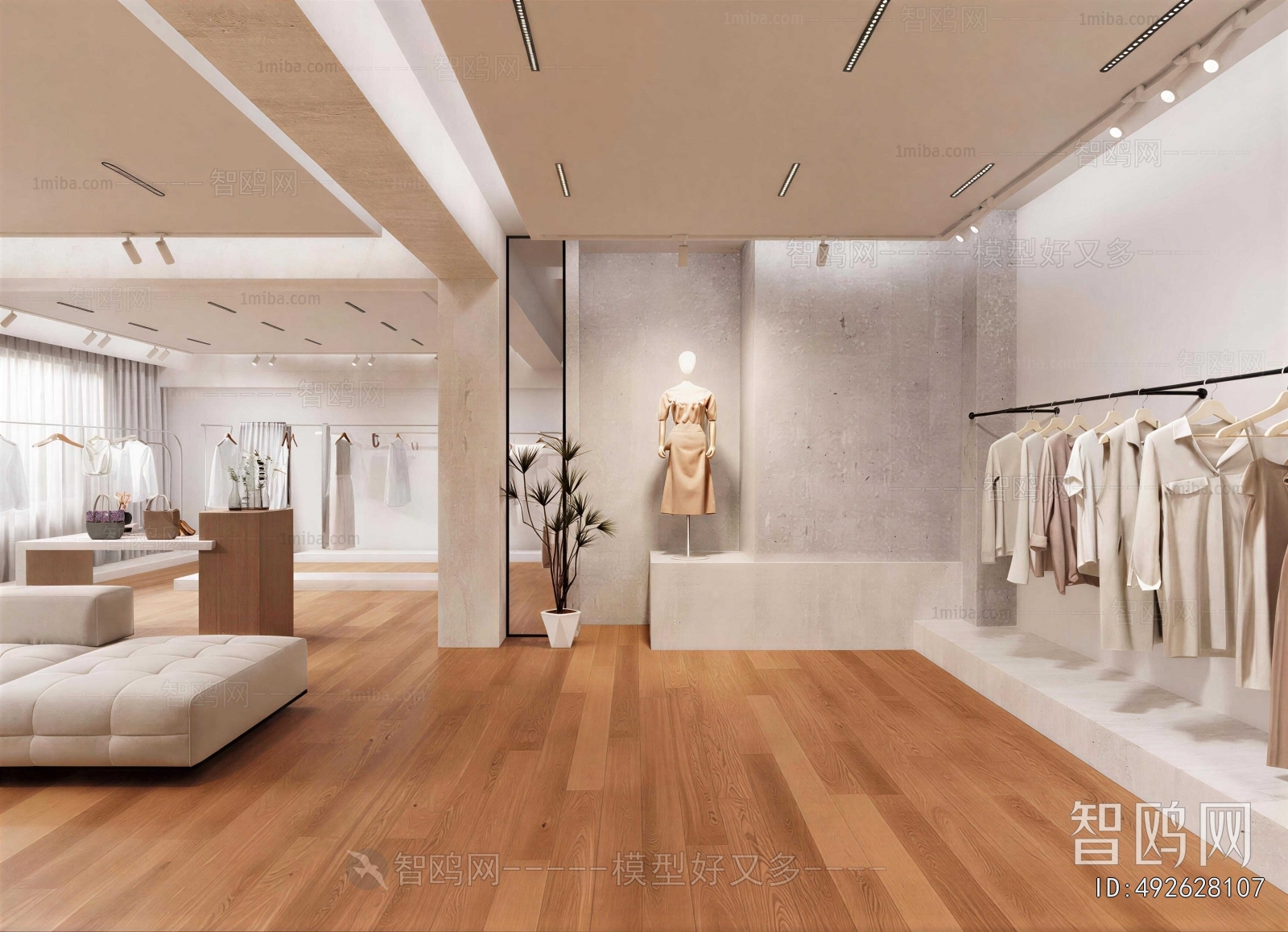 Modern Clothing Store