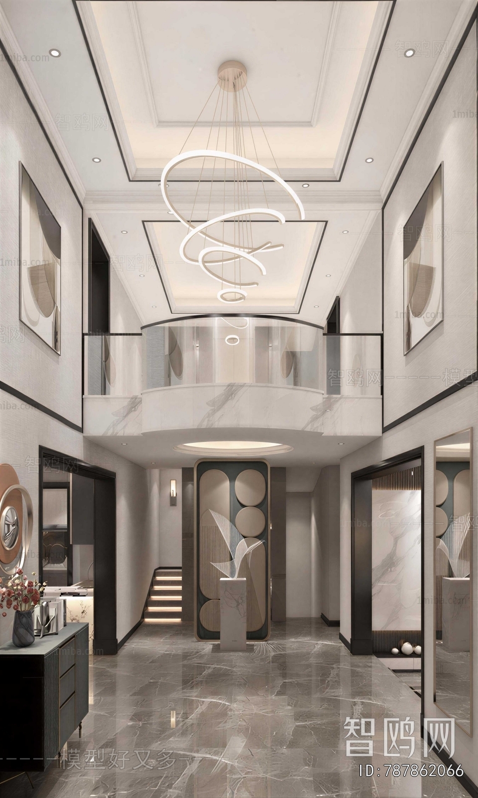 Modern Hallway