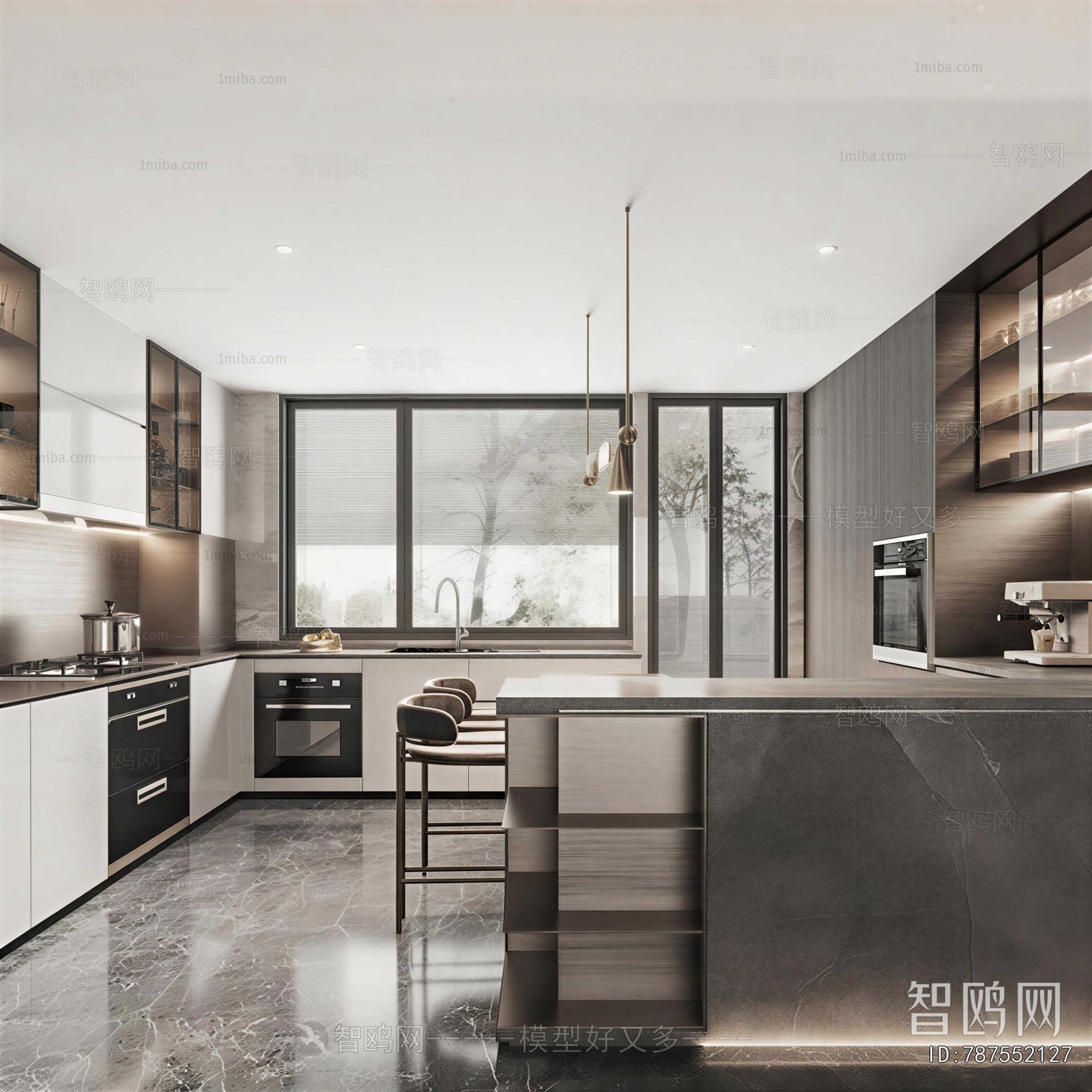 Modern The Kitchen