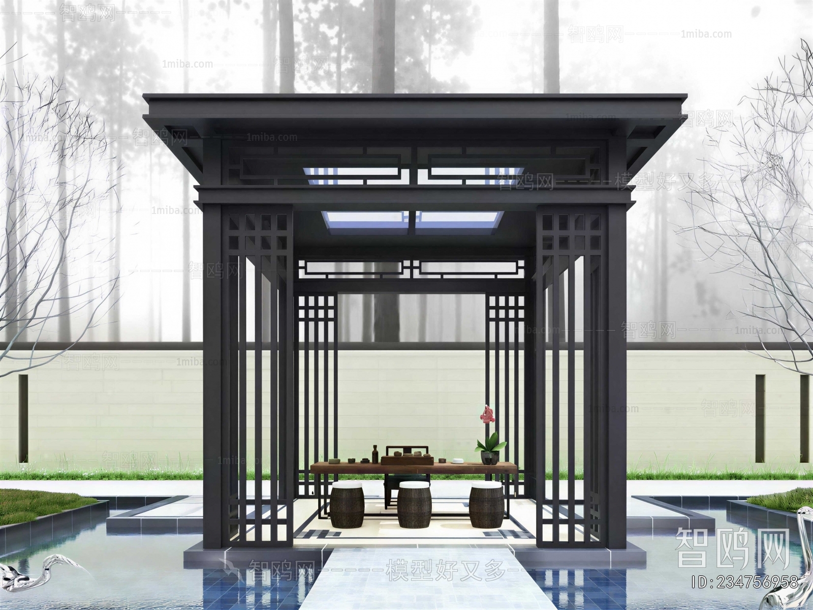 New Chinese Style Pavilion