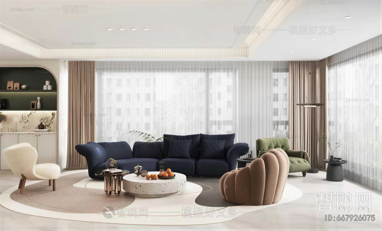 Modern A Living Room