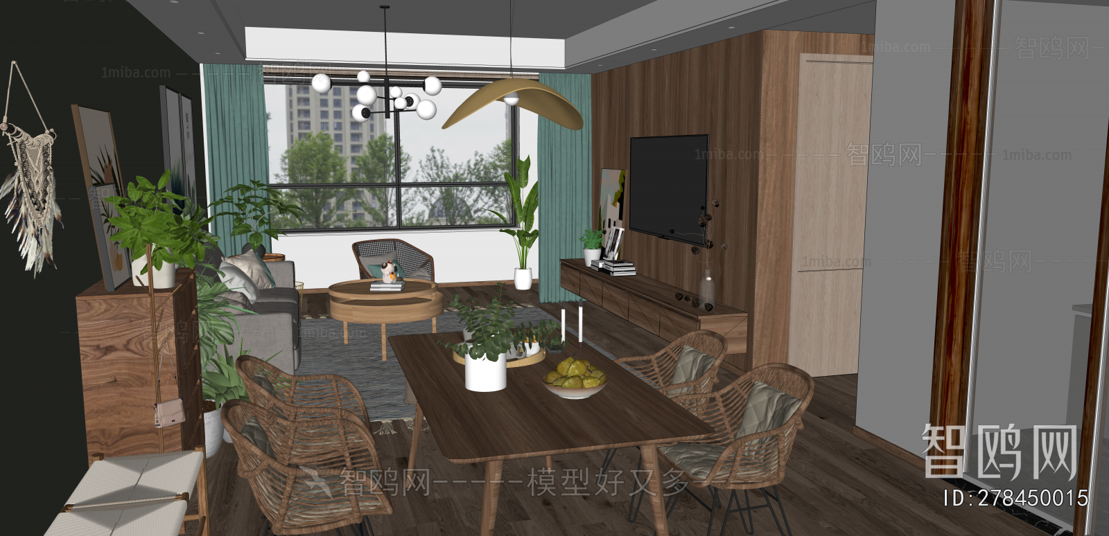 Nordic Style A Living Room