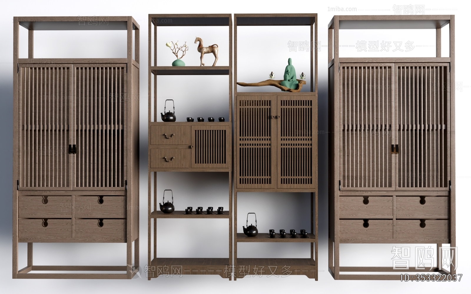 New Chinese Style Antique Rack