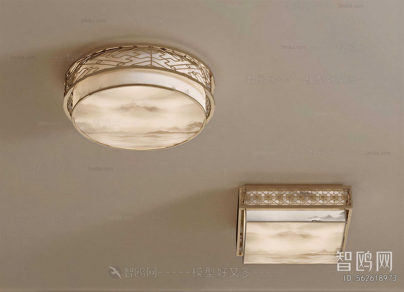 New Chinese Style Ceiling Ceiling Lamp
