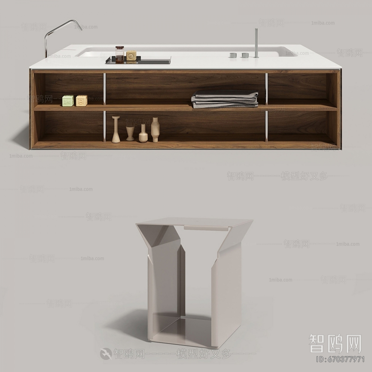 Modern Bathtub