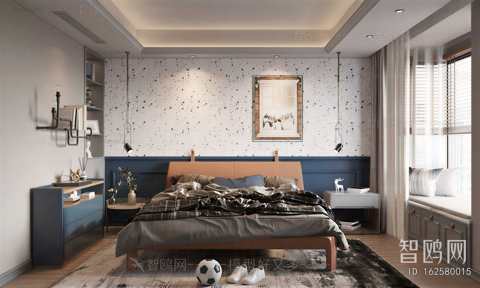 Modern Boy's Room And Son's Room