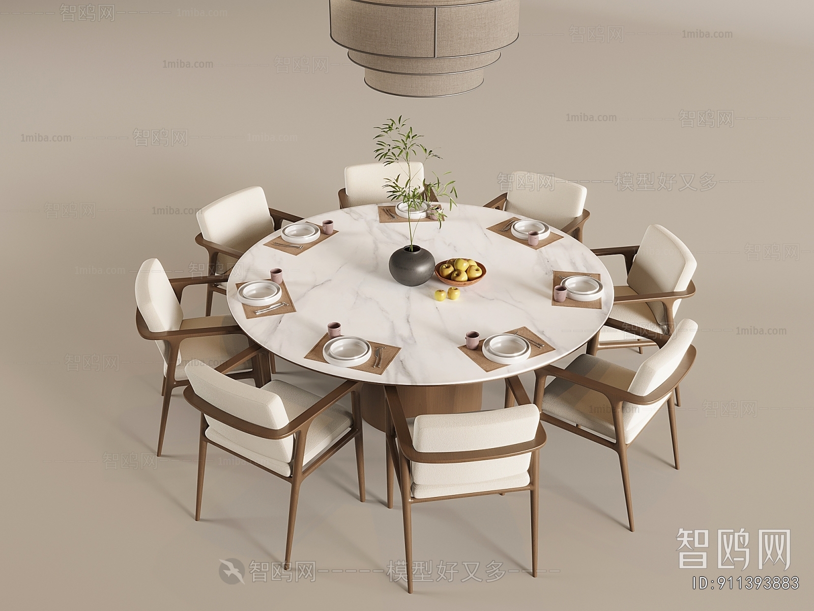 New Chinese Style Dining Table And Chairs