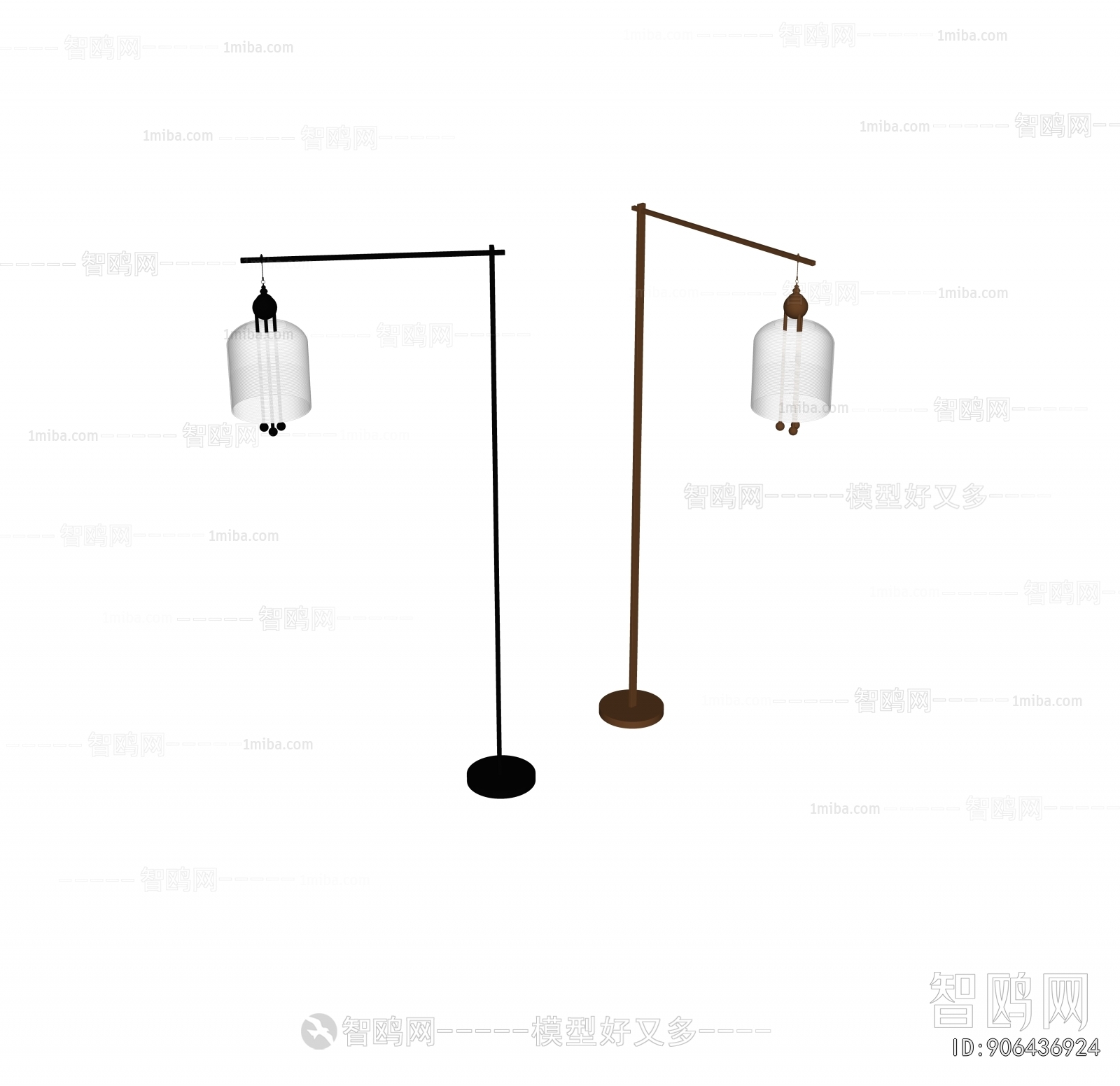 New Chinese Style Floor Lamp
