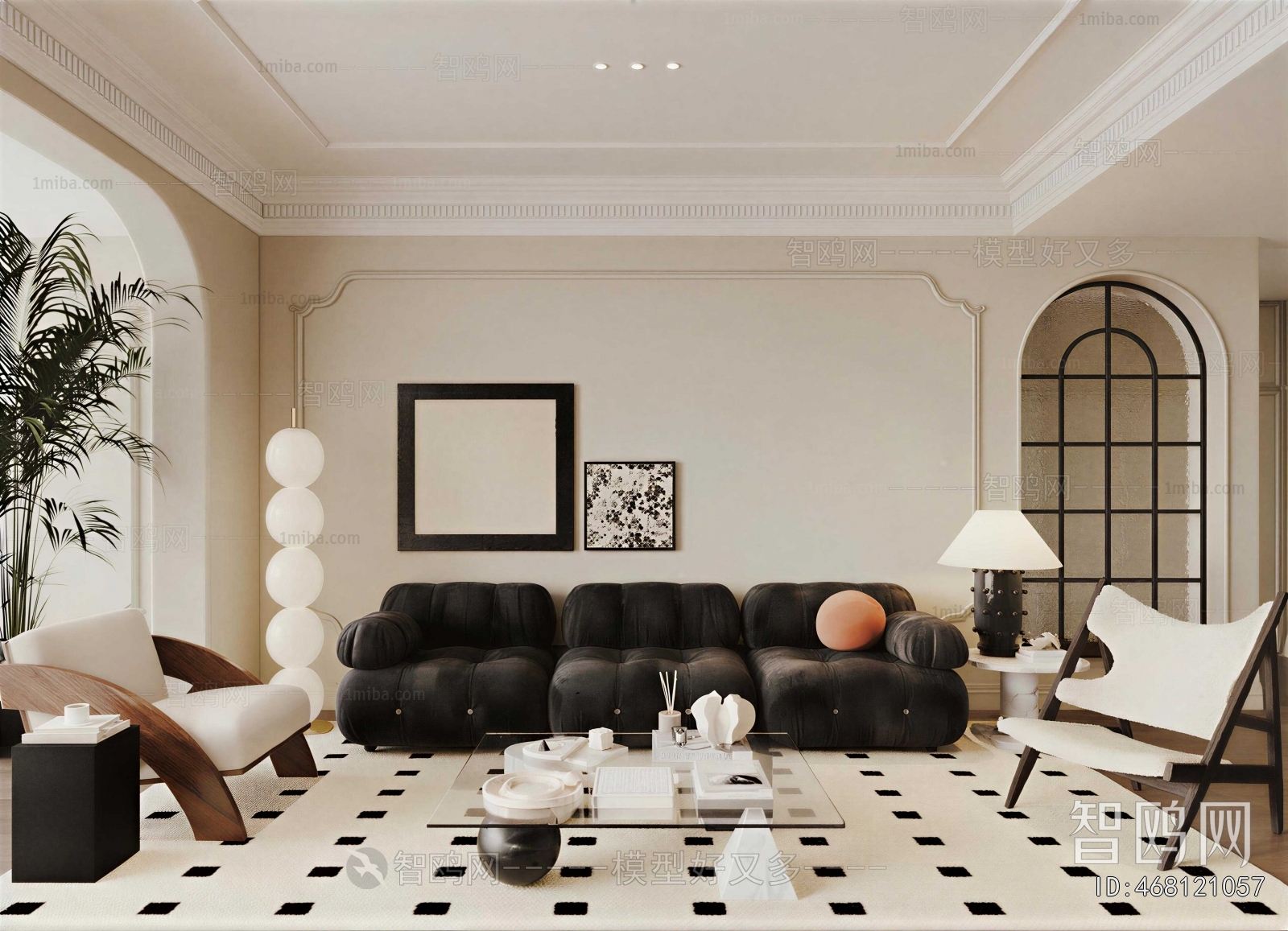 French Style A Living Room
