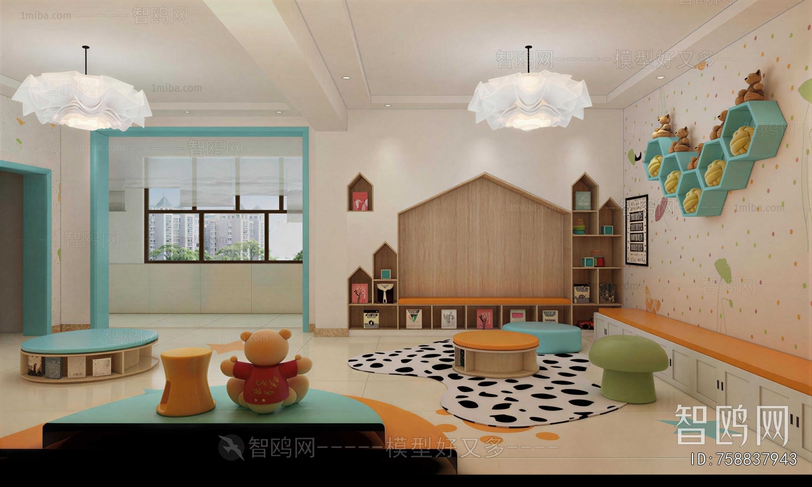Modern Children's Playroom