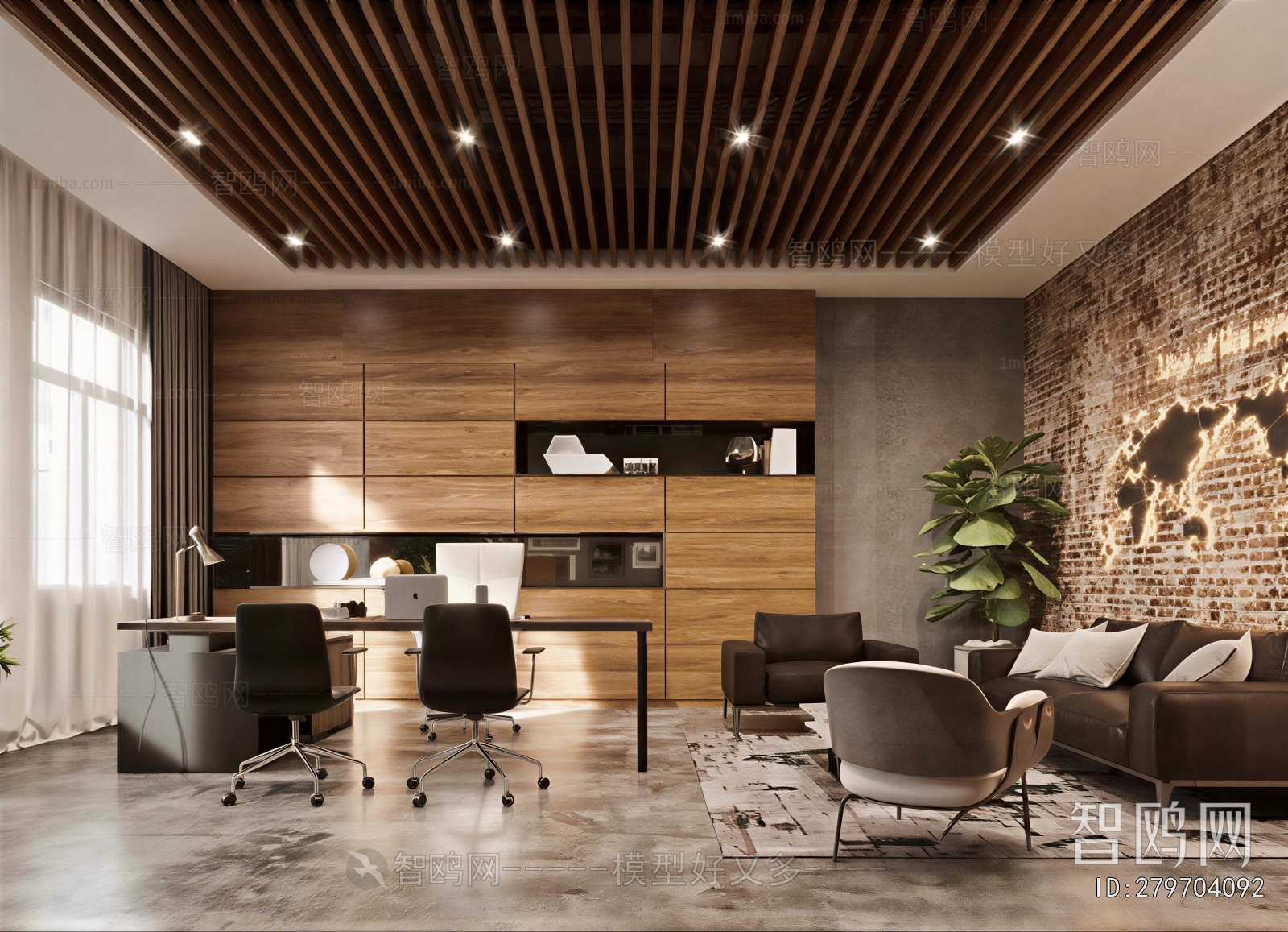 Modern Manager's Office