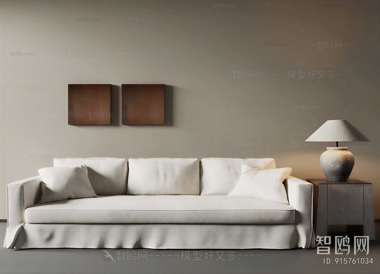 Modern Three-seat Sofa