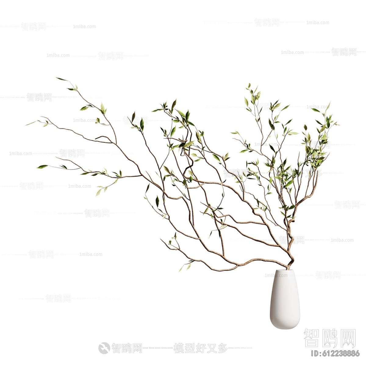 Modern Aquatic Green Plant