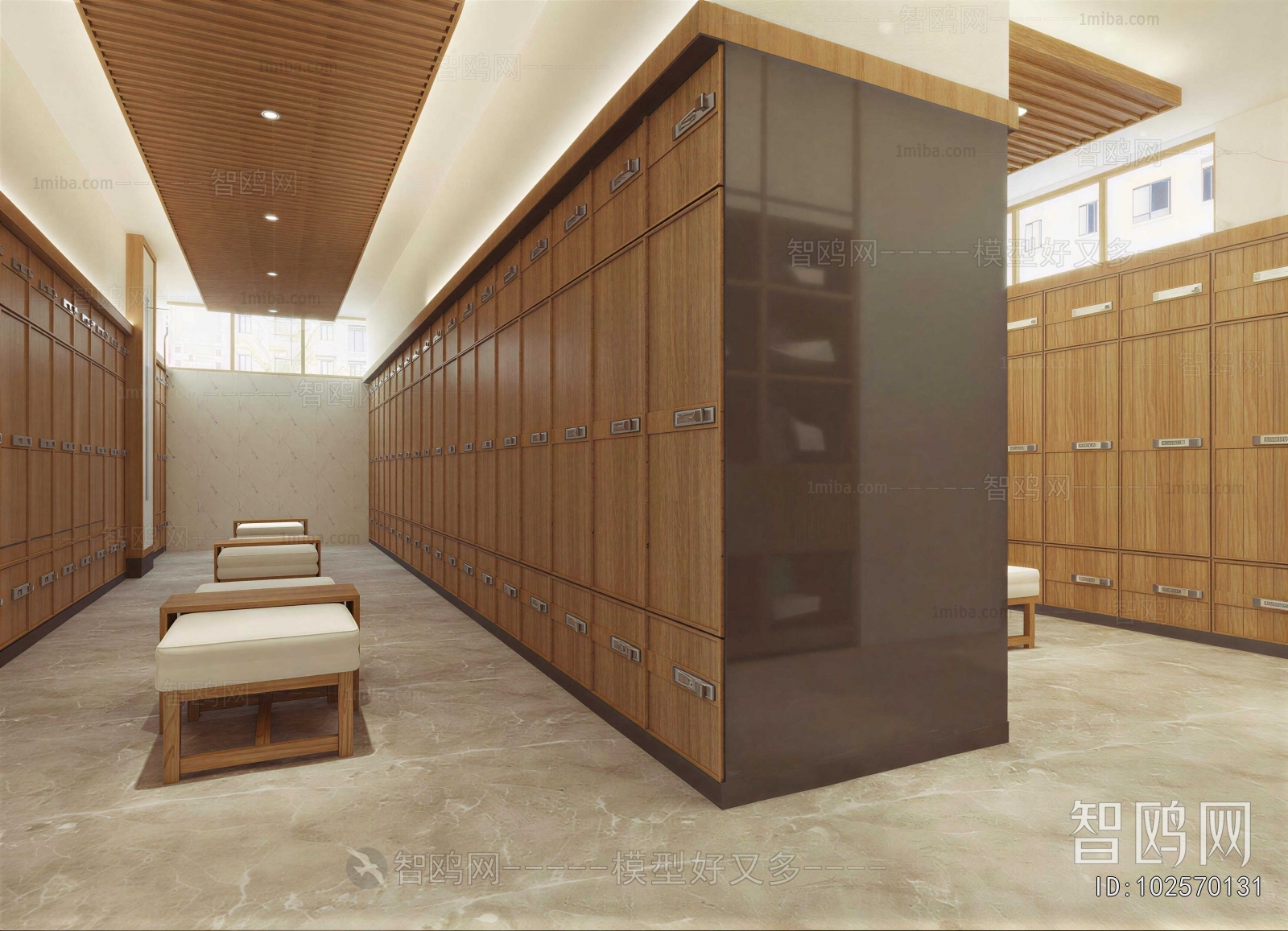 Modern Changing Room
