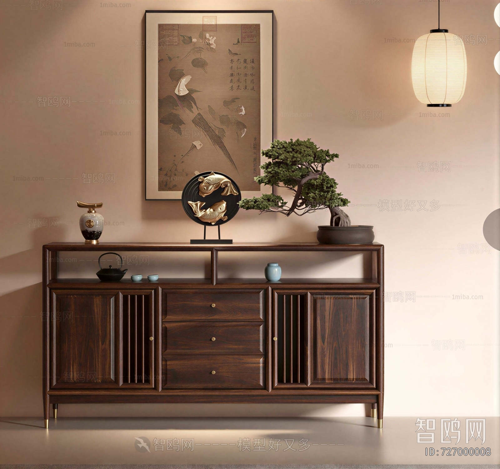 New Chinese Style Sideboard