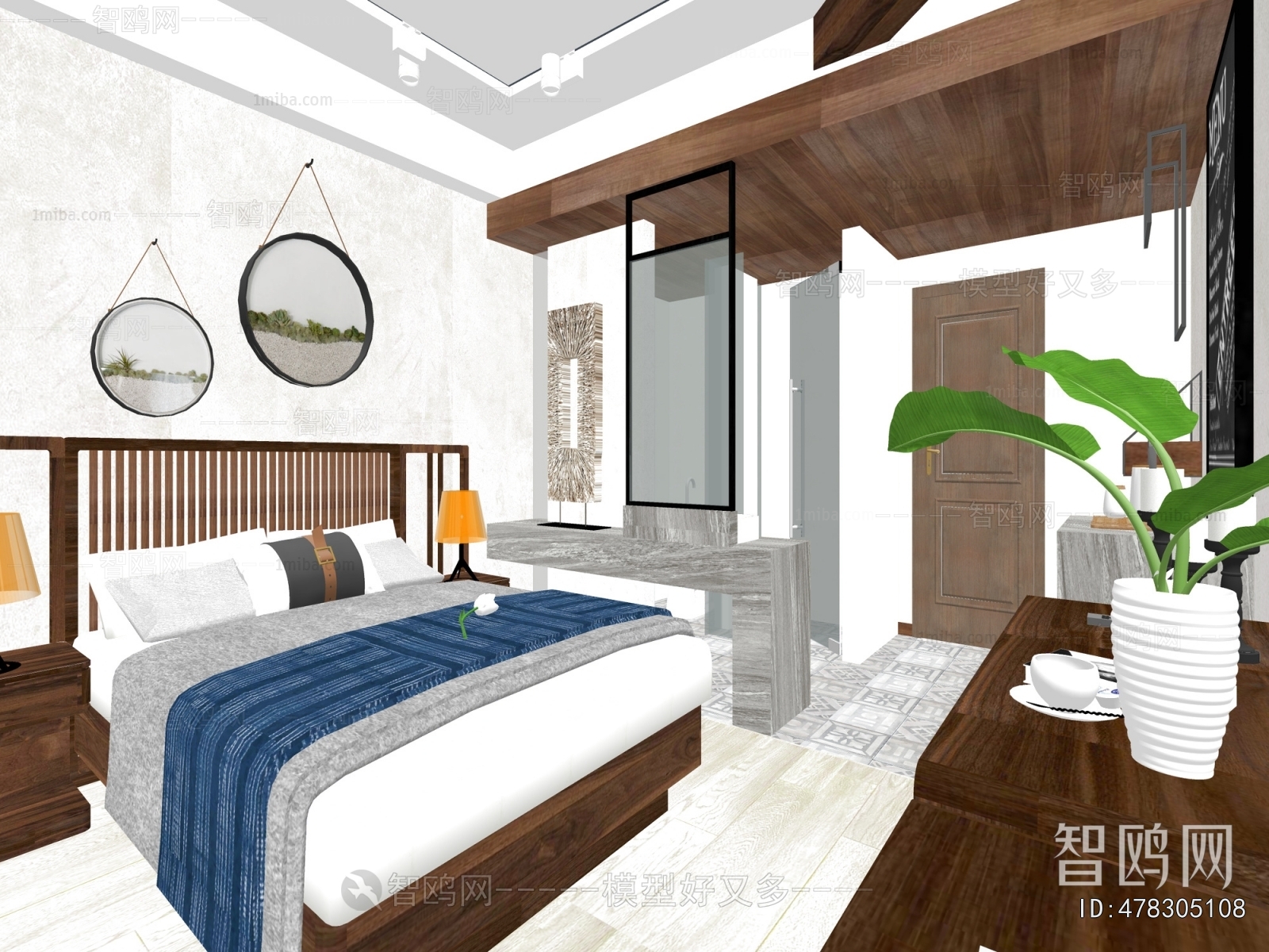 New Chinese Style Guest Room