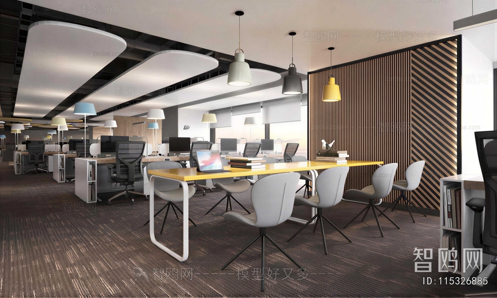 Modern Staff Area