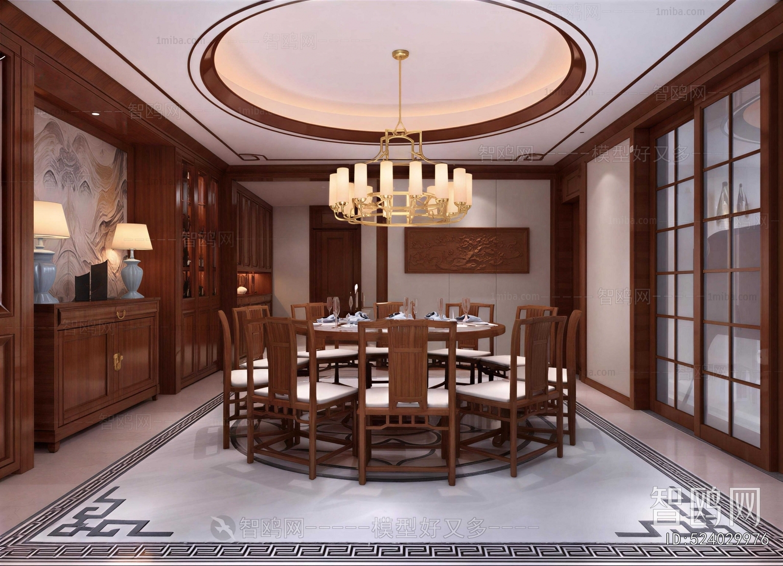 New Chinese Style Restaurant Box