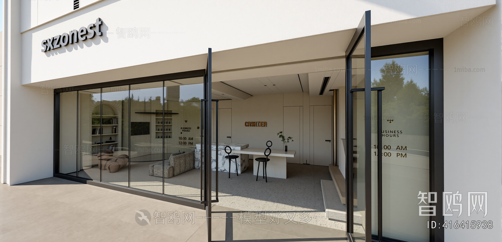 Modern Facade Element