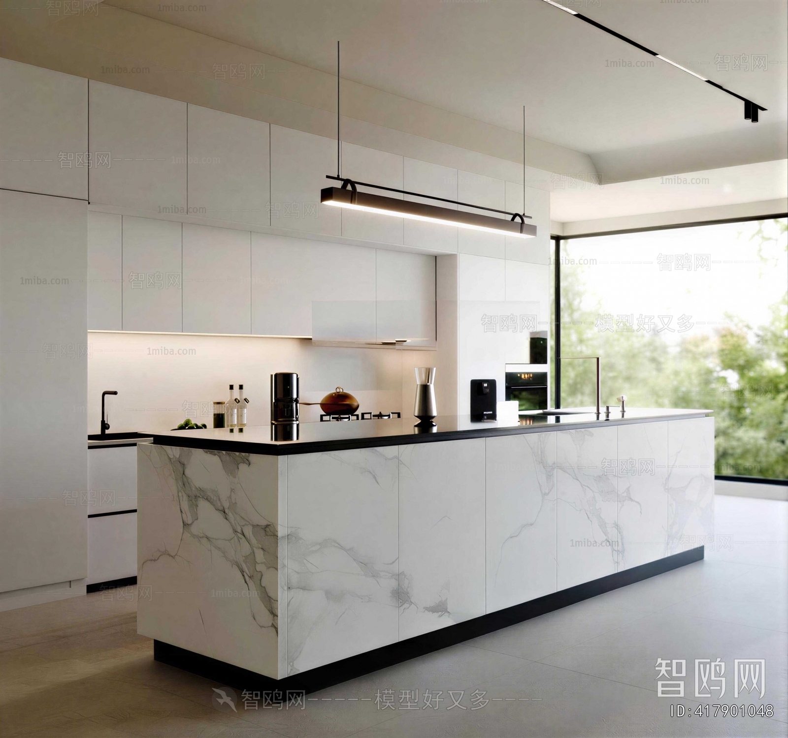 Modern Open Kitchen